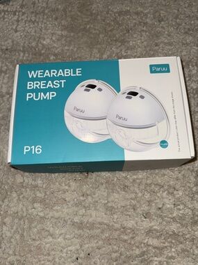P16 Paruu Wearable Breast Pump - White